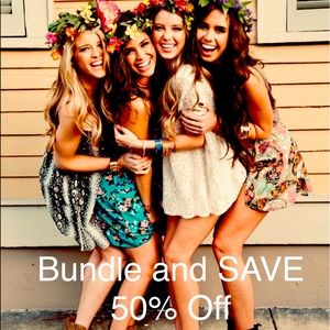 ✨🤩BUNDLE AND SAVE✨🤩50% OFF all items 3 or more bundled together!